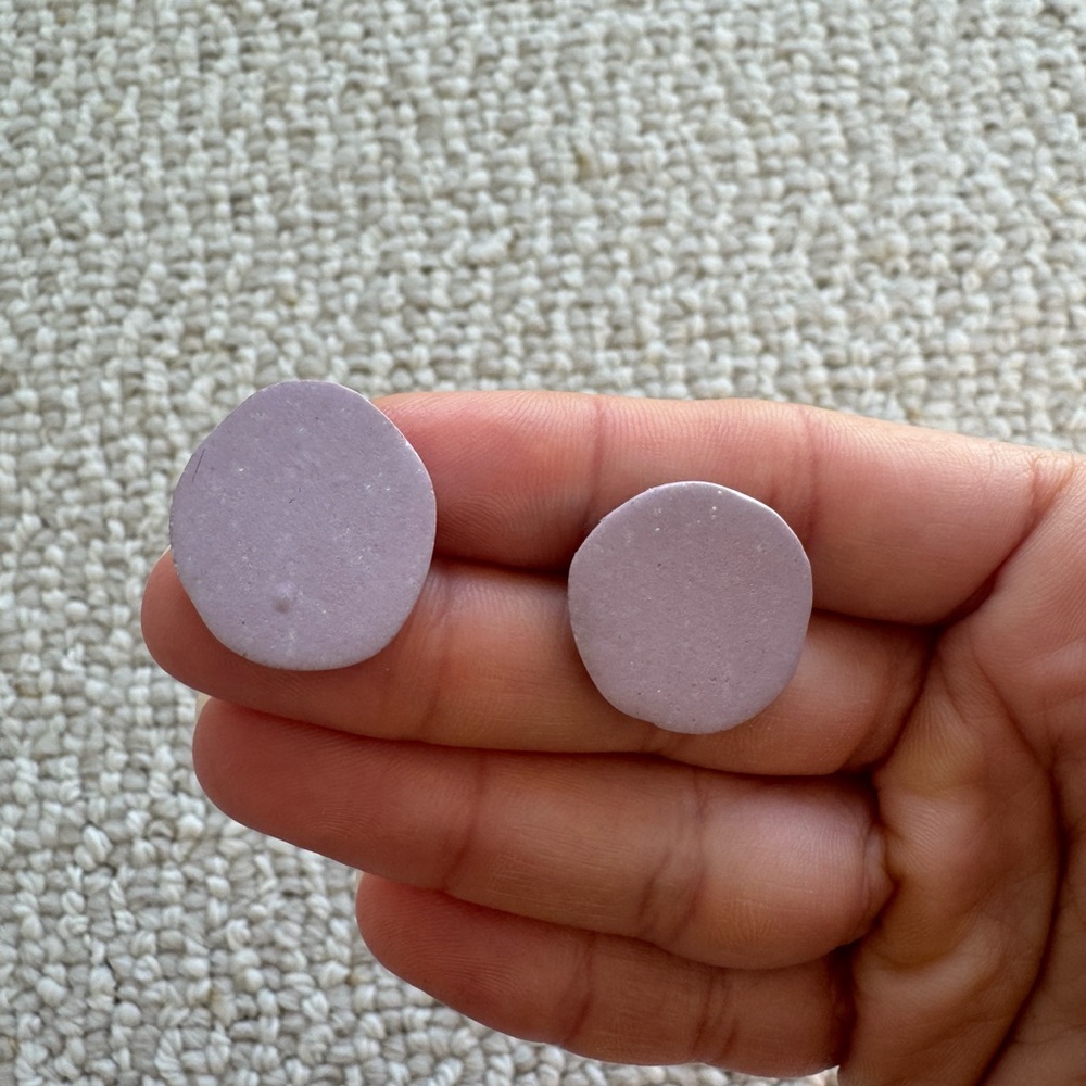 Clay earrings